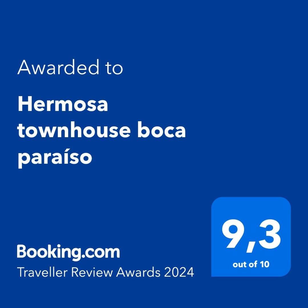 Hermosa Townhouse Boca Paraiso โบกา ชิกา ภายนอก รูปภาพ